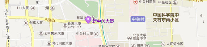 新中关大厦地址地图